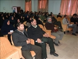 برگزاری همایش پیشگیری از سوء مصرف مواد  با حضور فرماندهی محترم نیروی انتظامی منطقه مراغه   آذرماه سا