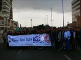 برگزاری راهپیمایی استکبارستیز سیزده آبان با حضور گسترده مردم در شهرستان مراغه