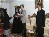   بمناسبت ایام الله دهه فجر/ رئیس دانشکده با خانواده شهداء و جانبازان دیدار کرد