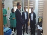 رئیس دانشکده از بیمارستان امیرالمومنین(ع)  مراغه بازدید کرد