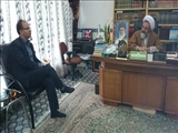 دیدار رییس و اعضای هیات رییسه دانشکده با امام جمعه محترم شهرستان