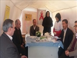 معاونت بهداشتی دانشکده علوم پزشکی مراغه ایستگاه تست و مشاوره رایگان ایدز برپا کرد