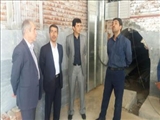 بازدید رئیس دانشکده از مراحل احداث موتورخانه جدید بیمارستان امیرالمومنین(ع) 