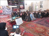 جلسه آموزشی ایجاد باغچه خانگی در منازل روستایی برگزار گردید 