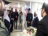 دیدار فرمانده سپاه پاسداران ناحیه مراغه از مرکز آموزشی درمانی شهید دکتر بهشتی
