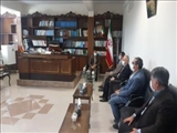 هیئت رئیسه دانشکده با دادستان و رئیس دادگستری شهرستان مراغه دیدار کرد