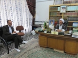 دیدار ریاست دانشکده علوم پزشکی مراغه با امام جمعه شهرستان