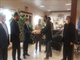 تقدیر اعضای شورای روستاهای بخش مرکزی از رئیس دانشکده علوم پزشکی مراغه