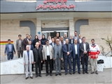 بازدید نوروزی مسئولان مراغه از کادر درمان بیمارستان شهید بهشتی