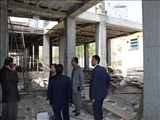 بازدید سرپرست دانشکده علوم پزشکی مراغه از روند پیشرفت پروژه ی توسعه ی اورژانس بیمارستان امیر المومنین(ع)