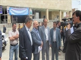 بازدید معاون وزیر راه از روند پیشرفت مرکز آموزشی درمانی سینا و دیگر پروژه های عمرانی دانشکده