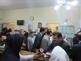 دیدار مسئولین شهرستان از بیمارستان شهید دکتر بهشتی به مناسبت روز پرستار 