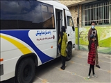 ارائه خدمات دندانپزشکی رایگان به دانش آموزان مدرسه استثنائی بوستان شهرستان مراغه 