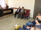به مناسبت هفته قوه قضائیه/ هیئت رئیسه دانشکده با سرپرست دادگستری شهرستان مراغه دیدار کرد