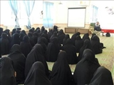 برگزاری جلسه آموزشی با موضوع ایدز و پیشیری از آن برای 250 نفر از  طلاب حوزه علمیه خواهران شهرستان مراغه