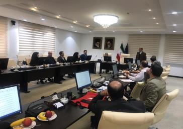 اولین جلسه کانون های سلامت محلات در چهار محله شهرستان مراغه برگزار گردید