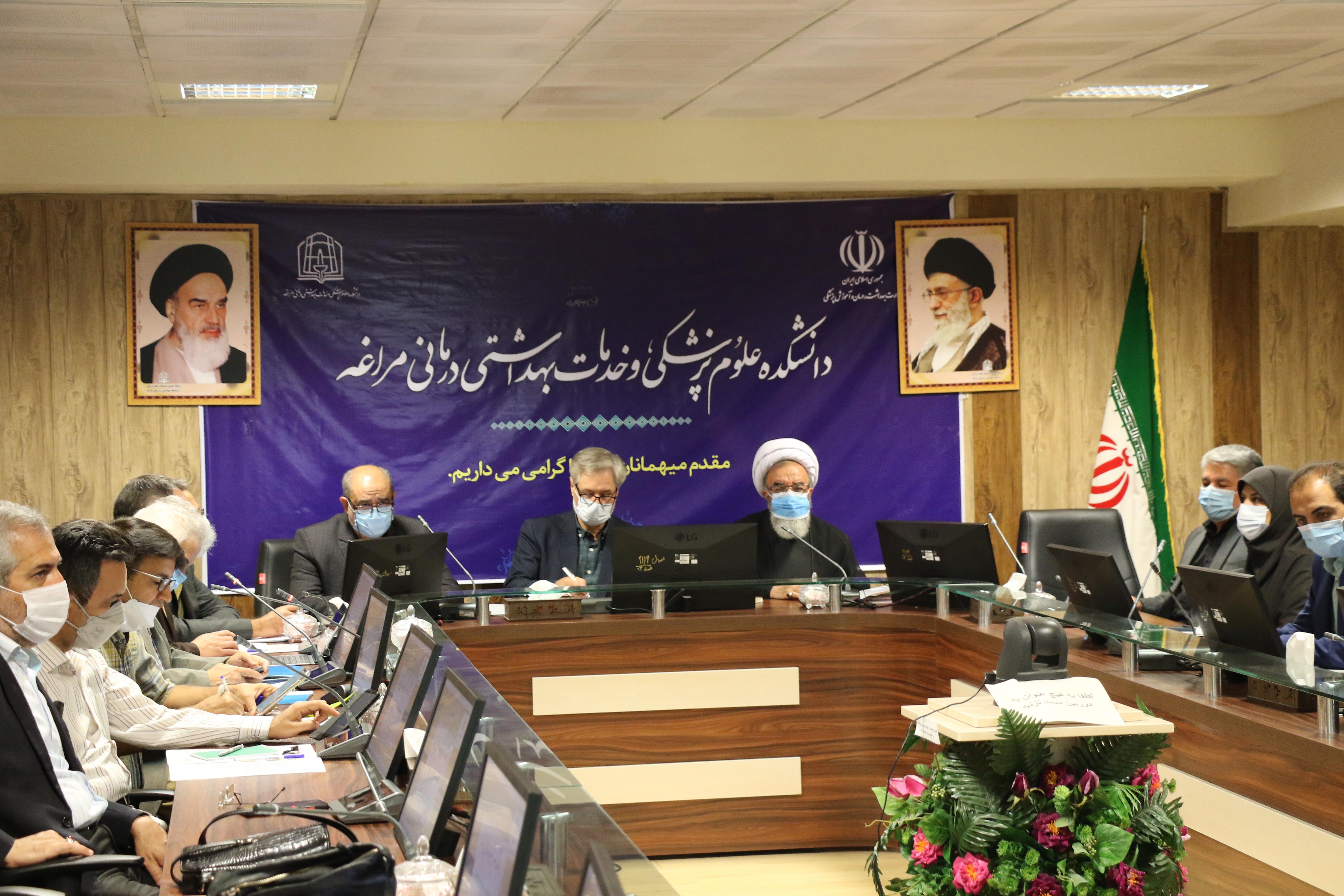 تقدیر  وزیر بهداشت، درمان و آموزش پزشکی از رئیس دانشکده علوم پزشکی مراغه