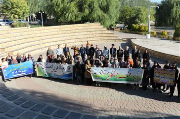 دیدار مدیران دانشکده علوم پزشکی مراغه با همسر شهید تیموری 