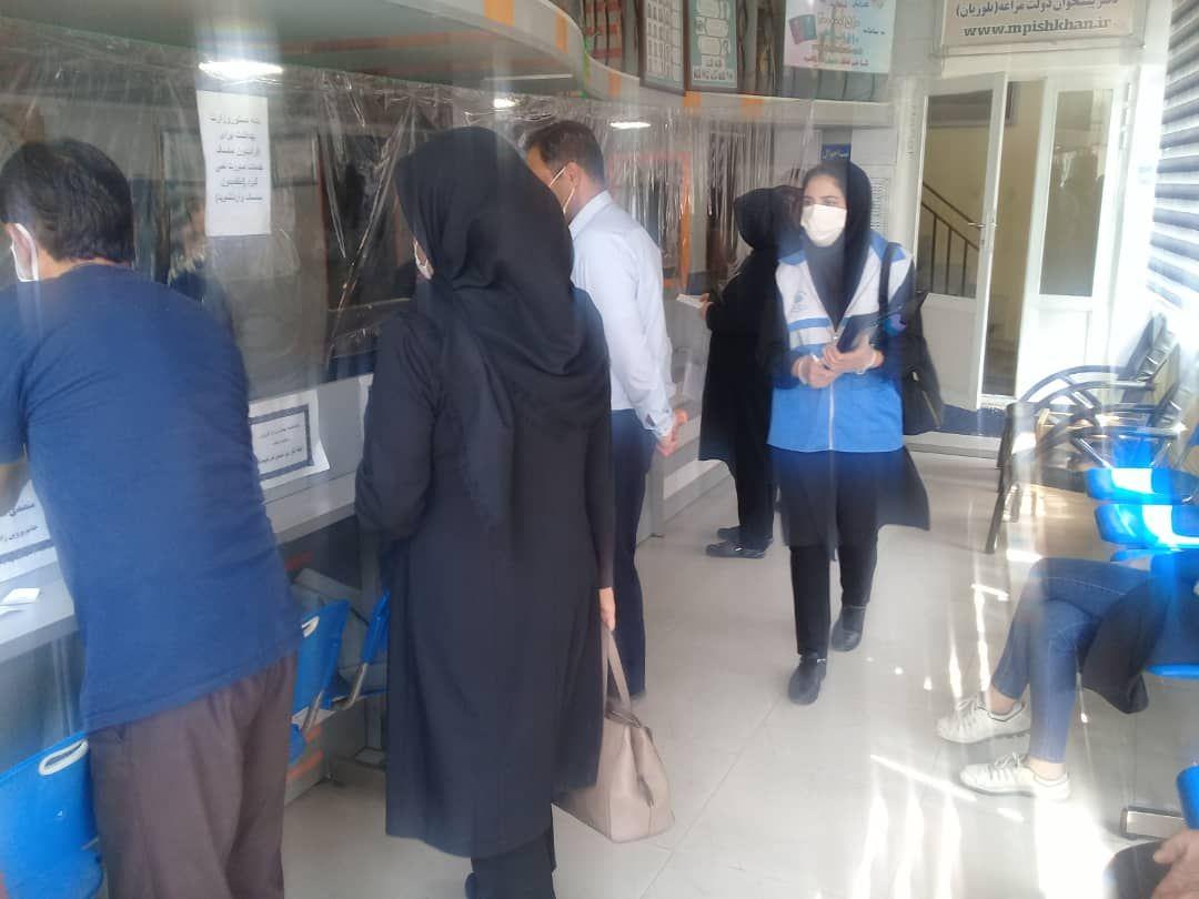 بازدید بازرسان بهداشت محیط از مساجد شهرستان مراغه 