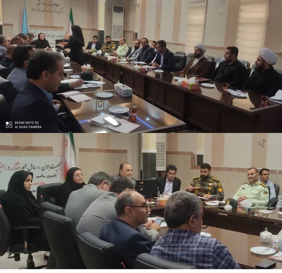 بازدید نوروزی مسئولان مراغه از کادر درمان بیمارستان شهید بهشتی